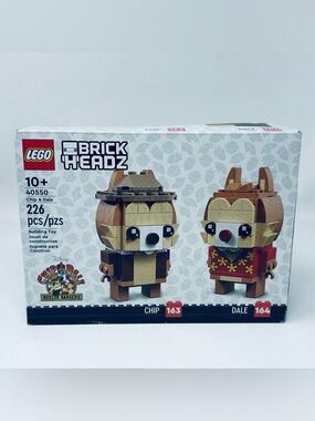 LEGO Disney BrickHeadz 40550 Chip & Dale Rescue Rangers 2022 Sealed